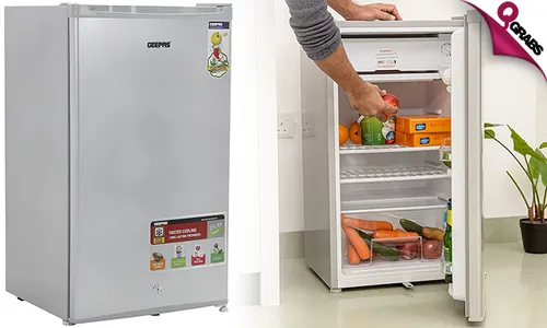 Geepas Single Door Refrigerator - 110L!
